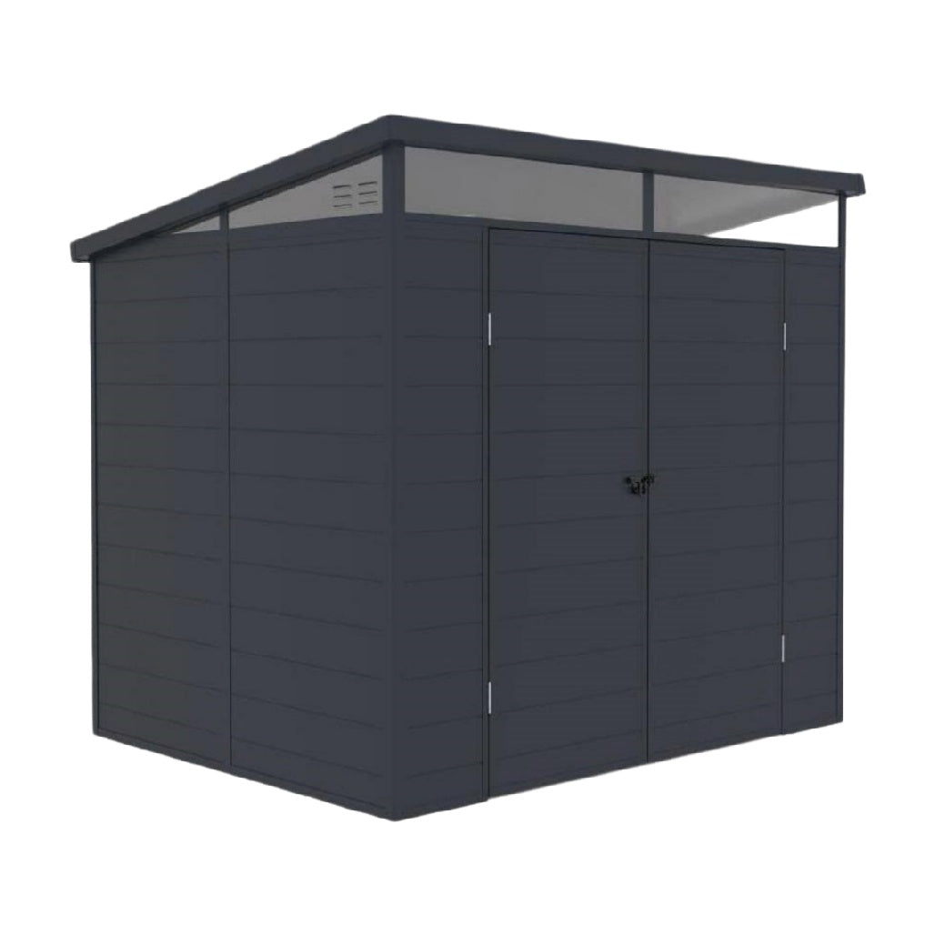 Abri de jardin en résine pour extérieur - 200 x 100 x 150